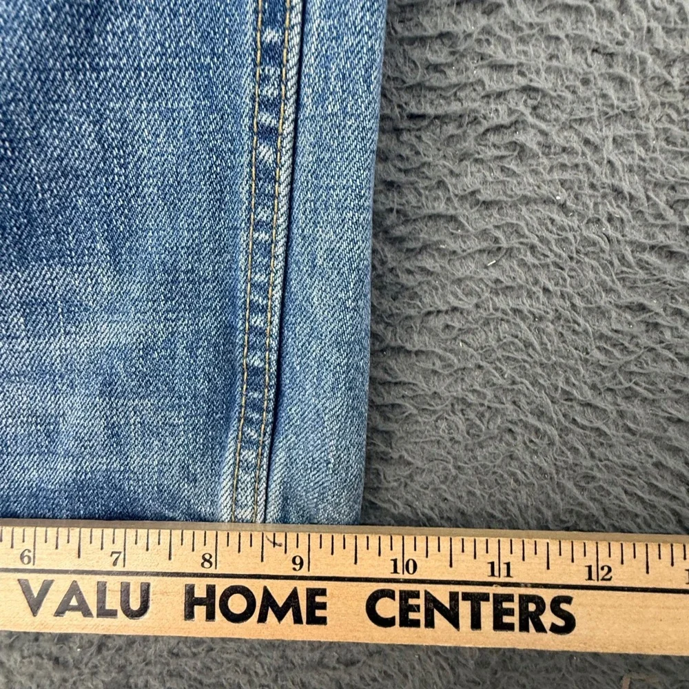 American Eagle Original Boot Jeans Mens 34x36 Light Wash Blue 100% Cotton Denim